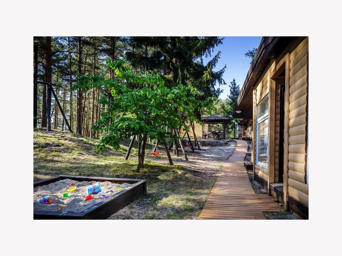 Villa Po Svyturiu Šventoji Esterno foto