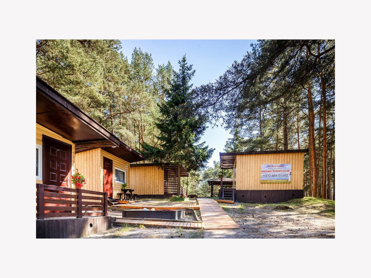 Villa Po Svyturiu Šventoji Esterno foto