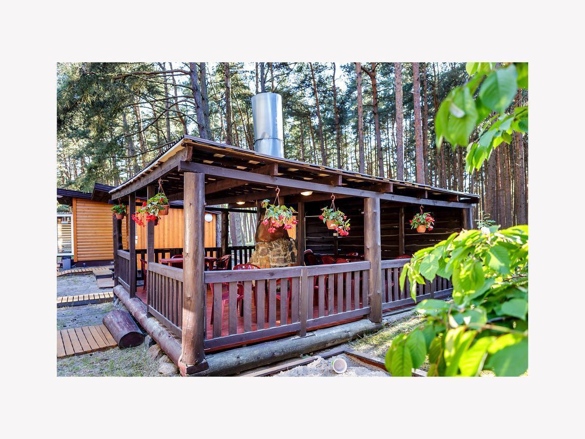 Villa Po Svyturiu Šventoji Esterno foto
