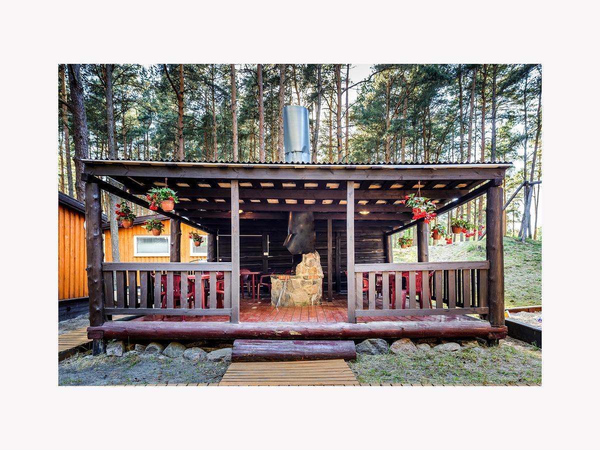 Villa Po Svyturiu Šventoji Esterno foto