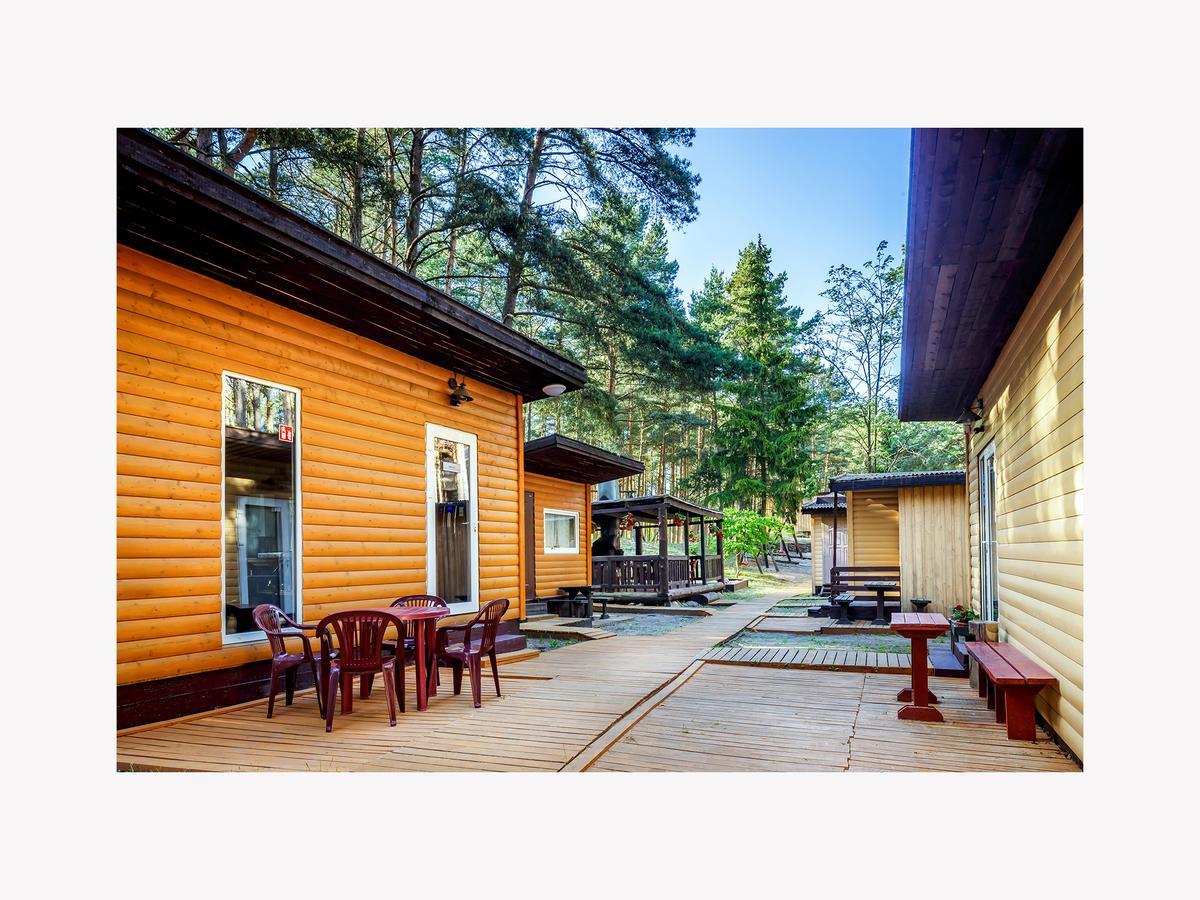 Villa Po Svyturiu Šventoji Esterno foto
