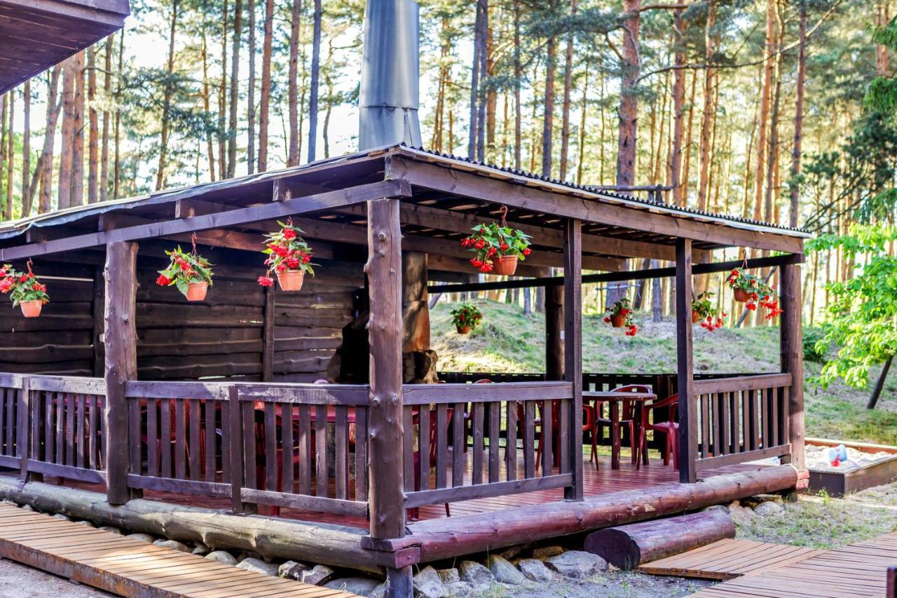 Villa Po Svyturiu Šventoji Esterno foto